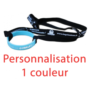Porte-gobelet tour-de-cou impression 1 couleur Porte-gobelet tour-de-cou impression 1 couleur