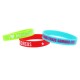 Bracelet silicone imprimé 1 couleur