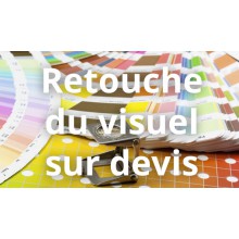 Retouche du visuel (sur devis)