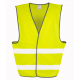 Gilet jaune de sécurité personnalisé ou publicitaire