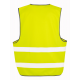 Gilet jaune de sécurité personnalisé ou publicitaire