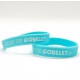 Bracelet silicone marquage en creux + impression 1 couleur