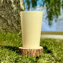 Gobelets 25/33 compostables en matière végétale (PHA) vierges