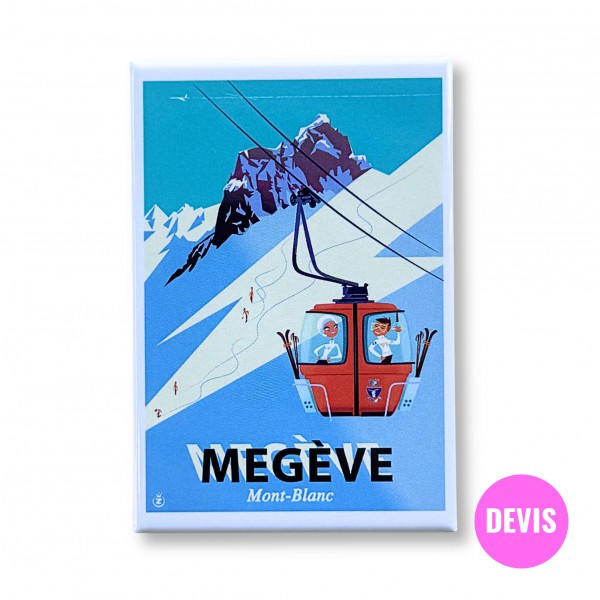 Magnet rectangulaire personnalisé (sur devis)