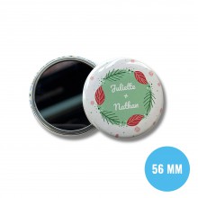 Badge miroir Ø 56mm