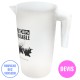 Carafe sans bec verseur 1,6L impression 1 couleur (sur devis)