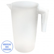 Carafes vierges avec bec verseur 1,6L J+5 ouvrés